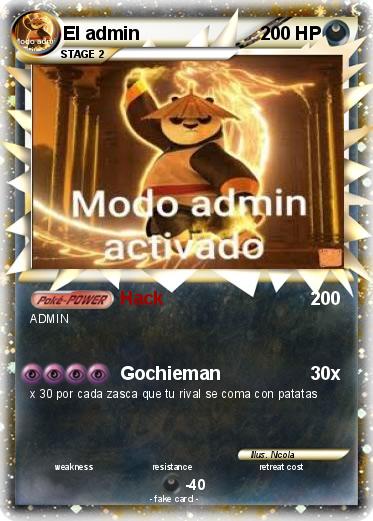 Pokemon El admin