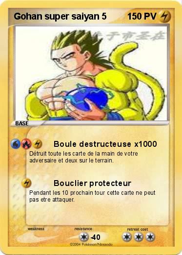 Pokemon Gohan super saiyan 5
