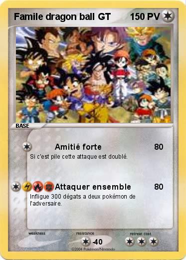 Pokemon Famile dragon ball GT
