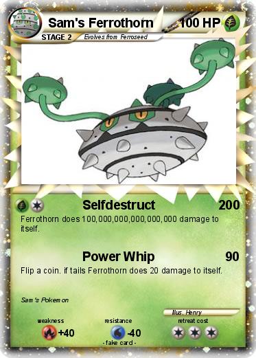 Pokemon Sam's Ferrothorn