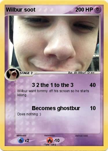 Pokemon Wilbur soot