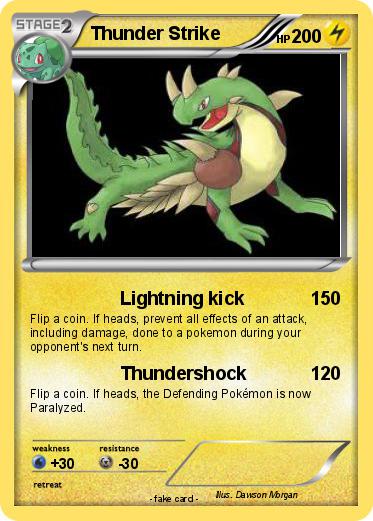 Pokemon Thunder Strike
