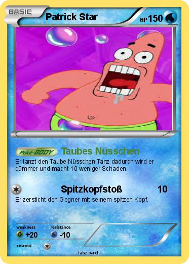 Pokemon Patrick Star