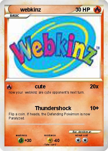 Pokemon webkinz