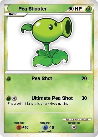 Pokemon Pea Shooter