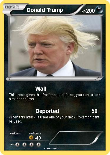 Pokemon Donald Trump
