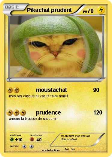 Pokemon Pikachat prudent