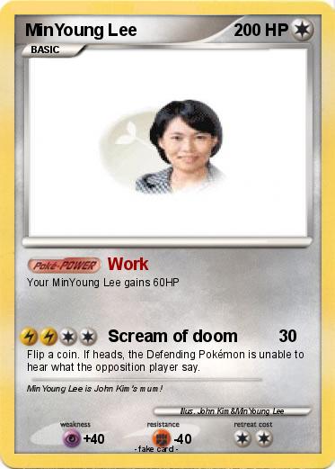 Pokemon MinYoung Lee