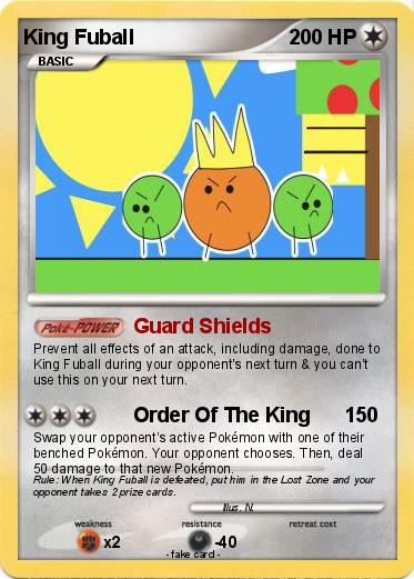 Pokemon King Fuball
