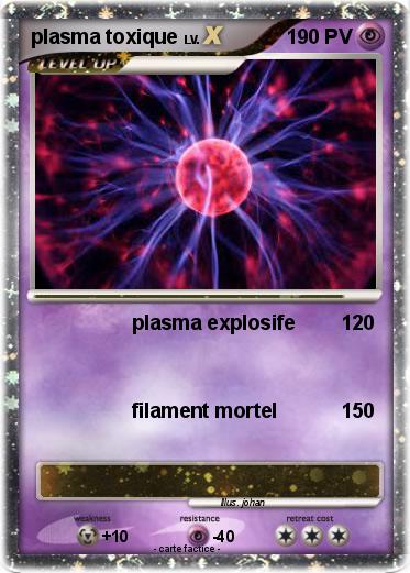 Pokemon plasma toxique