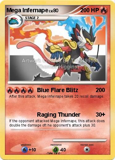 Pokemon Mega Infernape