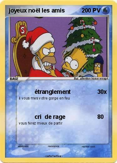 Pokemon joyeux noël les amis