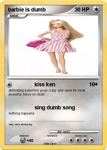 Pokemon barbie is dumb