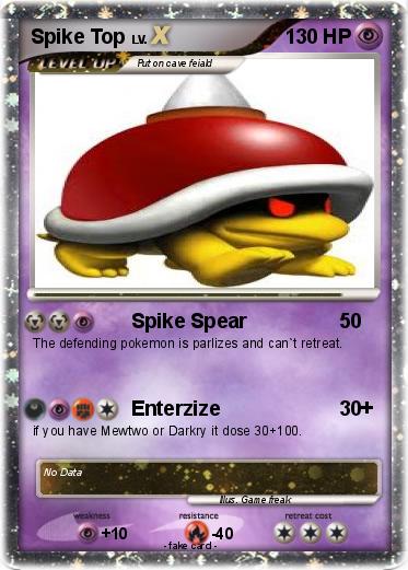 Pokemon Spike Top