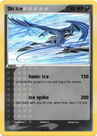 Pokemon Ski Ice