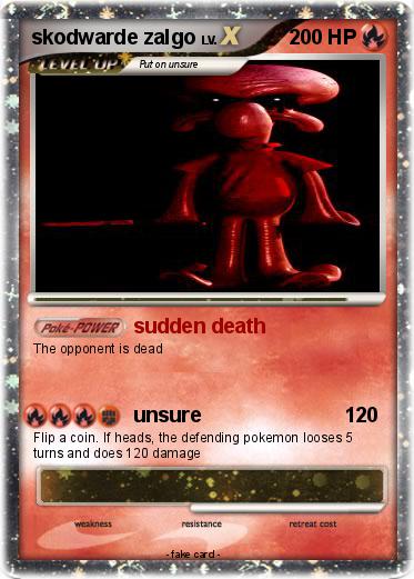 Pokemon skodwarde zalgo