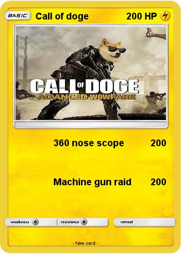 Pokemon Call of doge