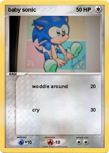 Pokemon baby sonic