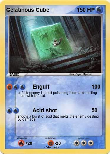 Pokemon Gelatinous Cube