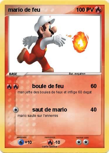 Pokemon mario de feu