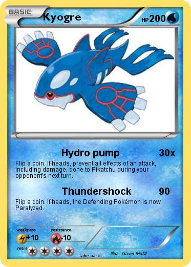 Pokemon Kyogre