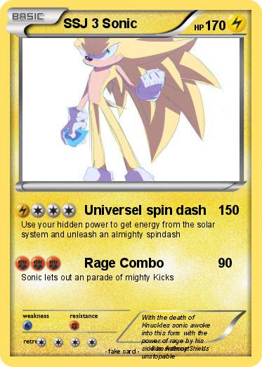 Pokemon SSJ 3 Sonic