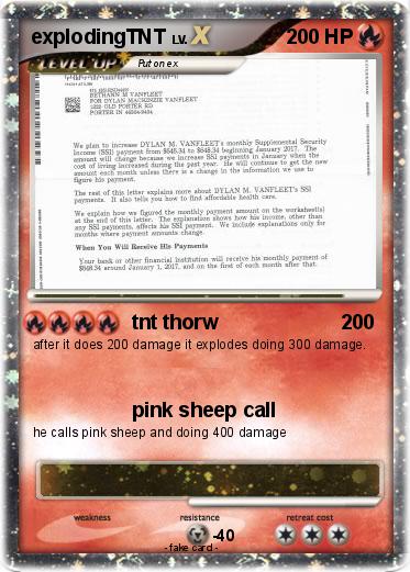 Pokemon explodingTNT