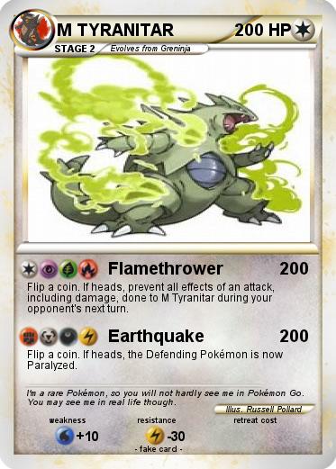 Pokemon M TYRANITAR