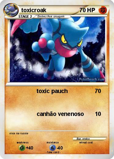 Pokemon toxicroak
