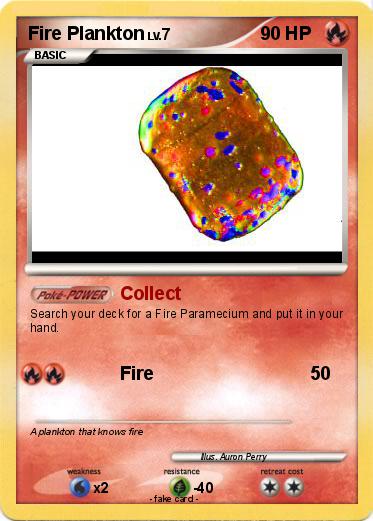 Pokemon Fire Plankton