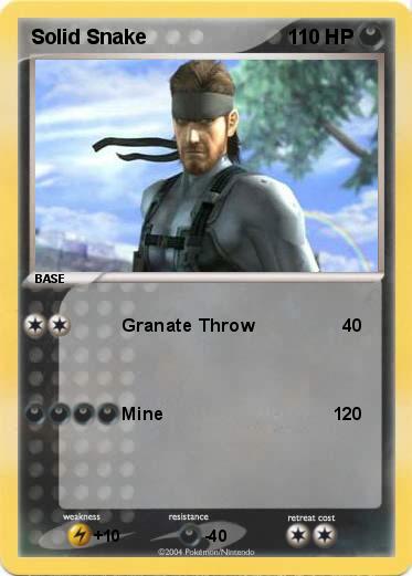 Pokemon Solid Snake