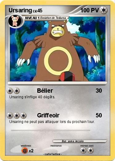 Pokemon Ursaring