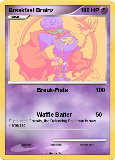 Pokemon Breakfast Brainz