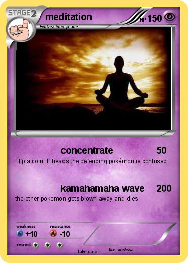 Pokemon meditation