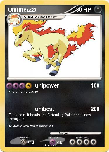 Pokemon Unifine