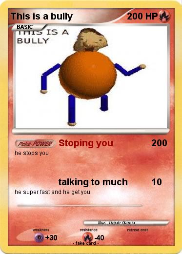 Pokemon This is a bully