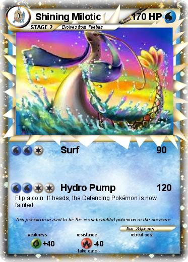 Pokemon Shining Milotic