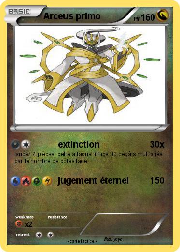 Pokemon Arceus primo