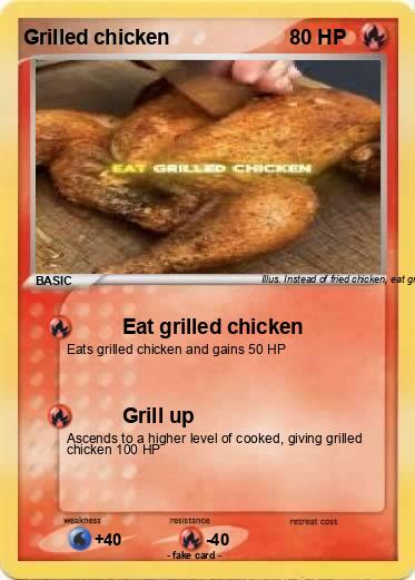 Pokemon Grilled chicken
