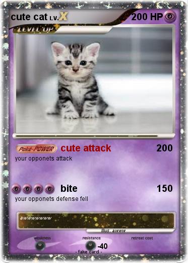 Pokemon cute cat