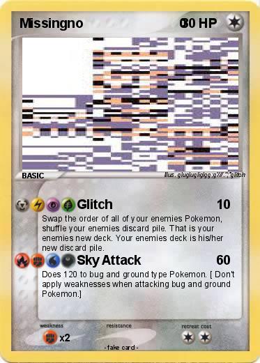Pokemon Missingno                           0