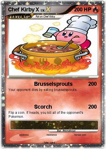 Pokemon Chef Kirby X