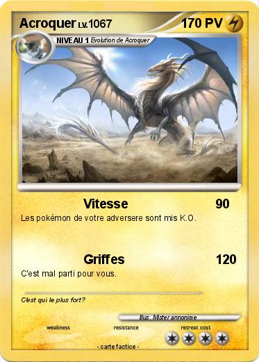 Pokemon Acroquer