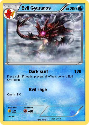 Pokemon Evil Gyarados