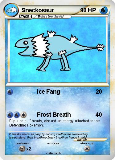 Pokemon Sneckosaur