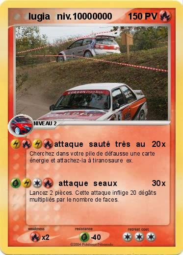 Pokemon       lugia   niv.10000000  