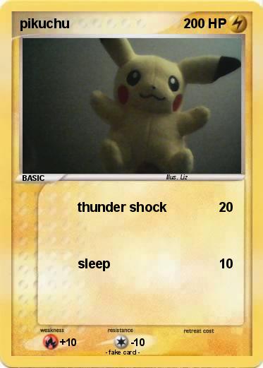 Pokemon pikuchu