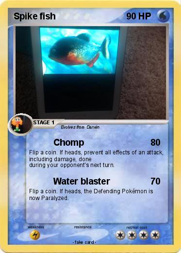Pokemon Spike fish