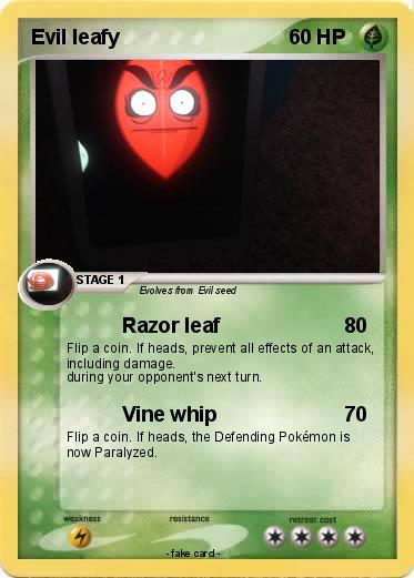 Pokemon Evil leafy