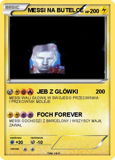 Pokemon MESSI NA BUTELCE